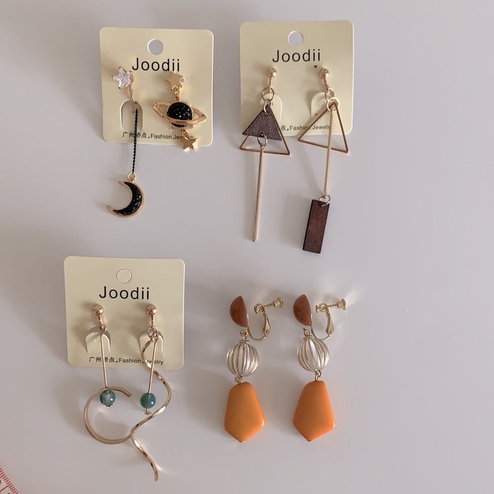 3/$20 New ear clips earrings bundle